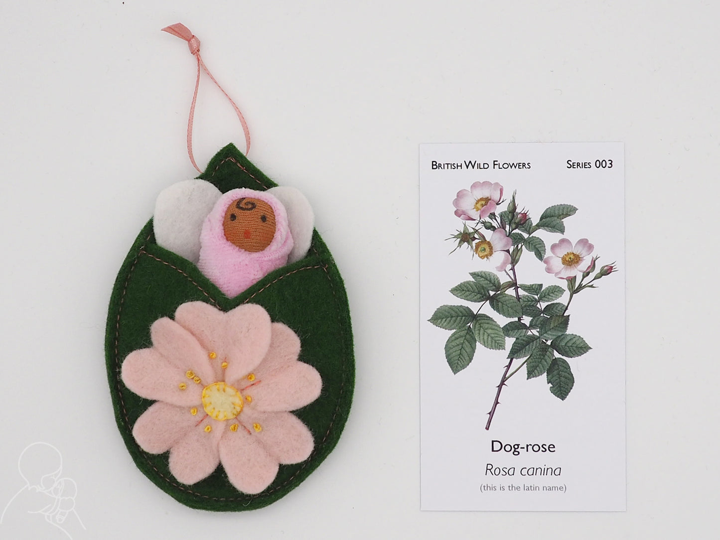 Rose fairy doll