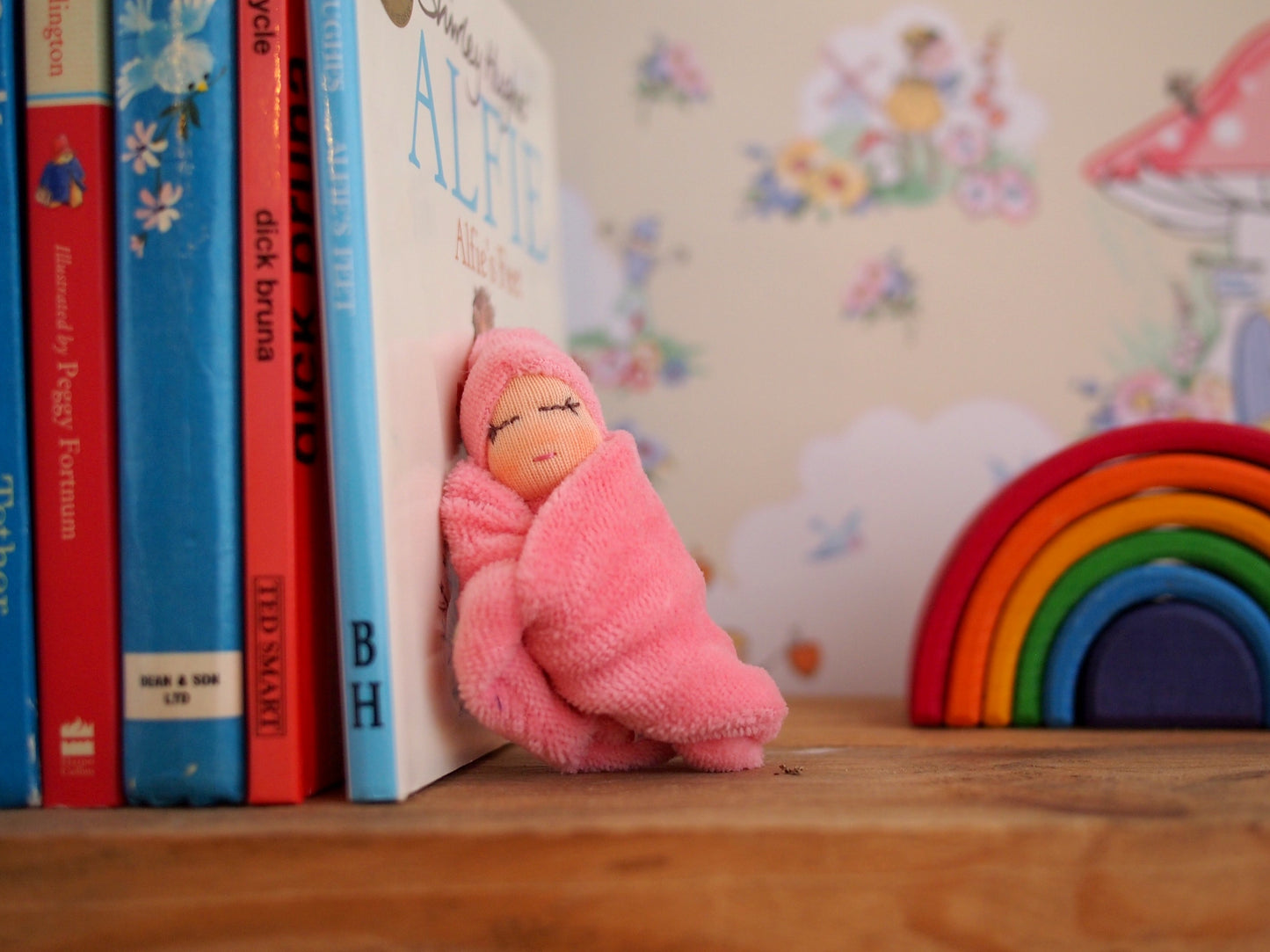 Penny: tiny sleeping baby doll