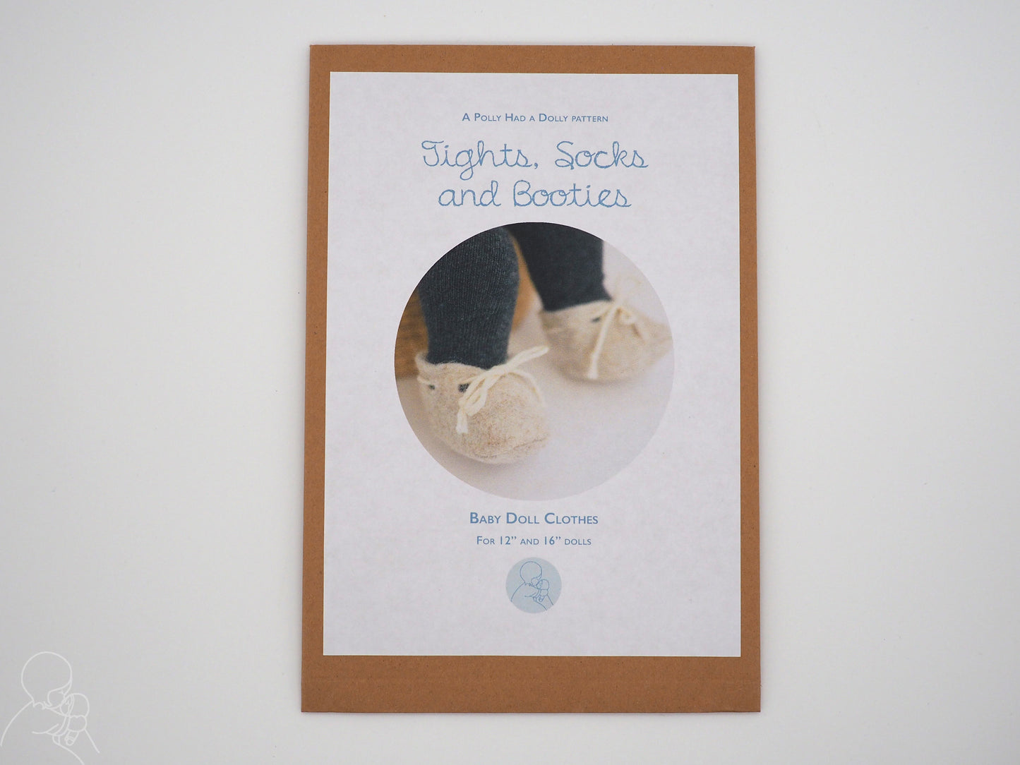 Tights, socks and booties - doll clothes paper pattern