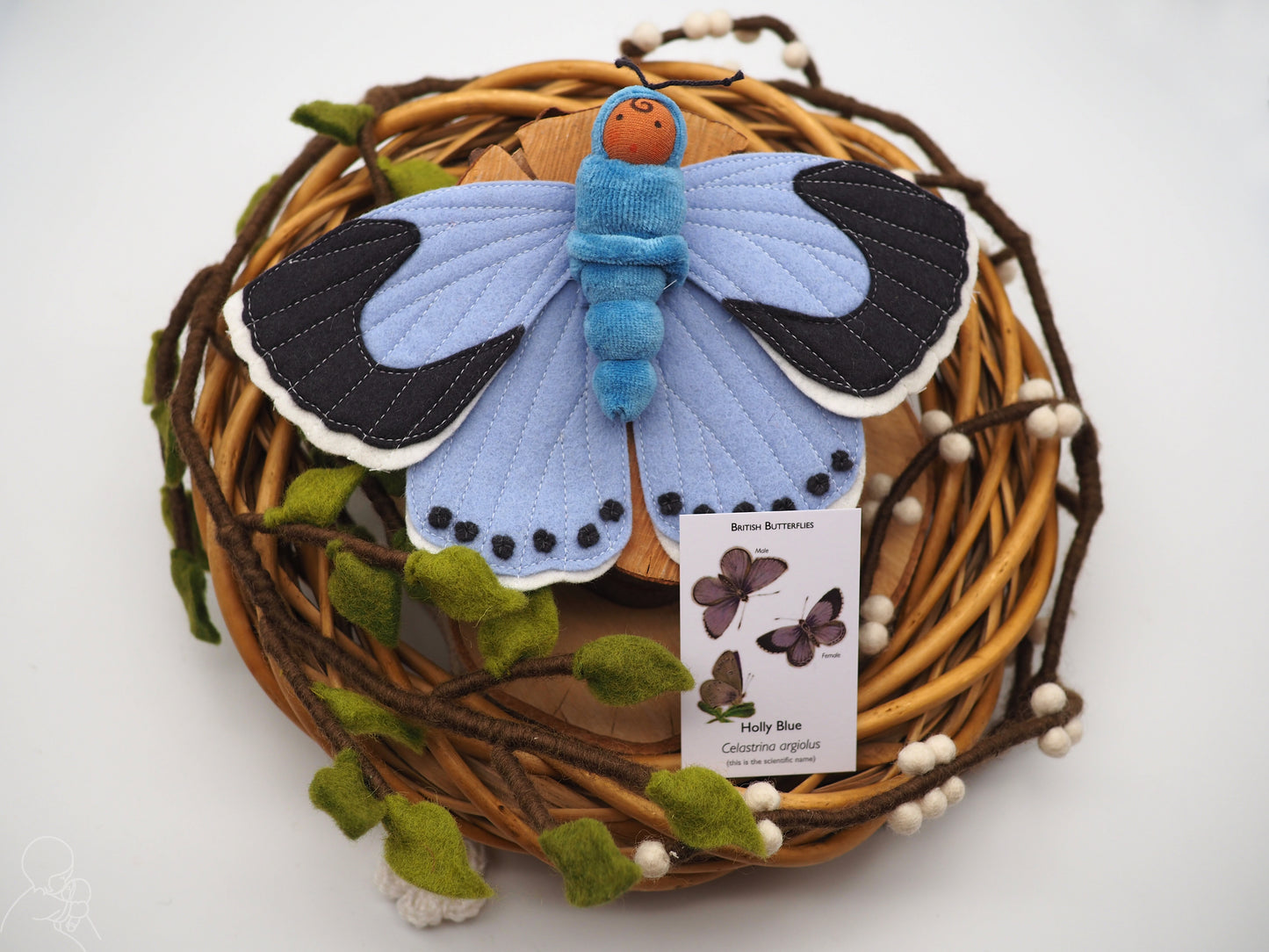 Holly Blue Butterfly Doll