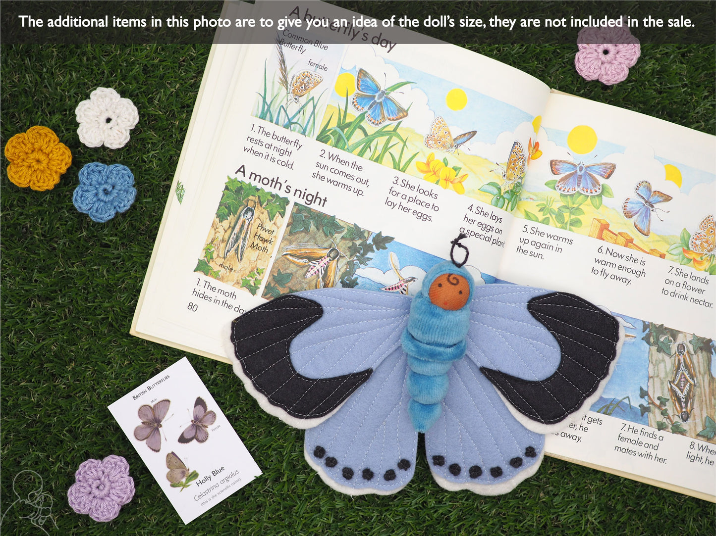 Holly Blue Butterfly Doll