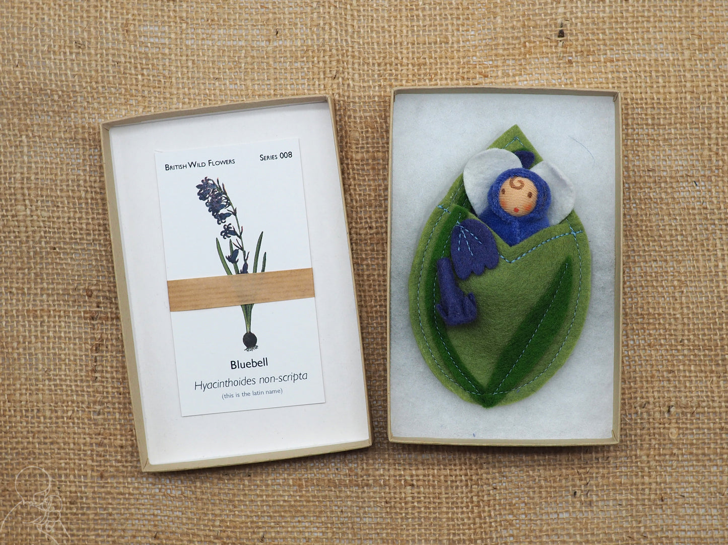 Bluebell fairy doll