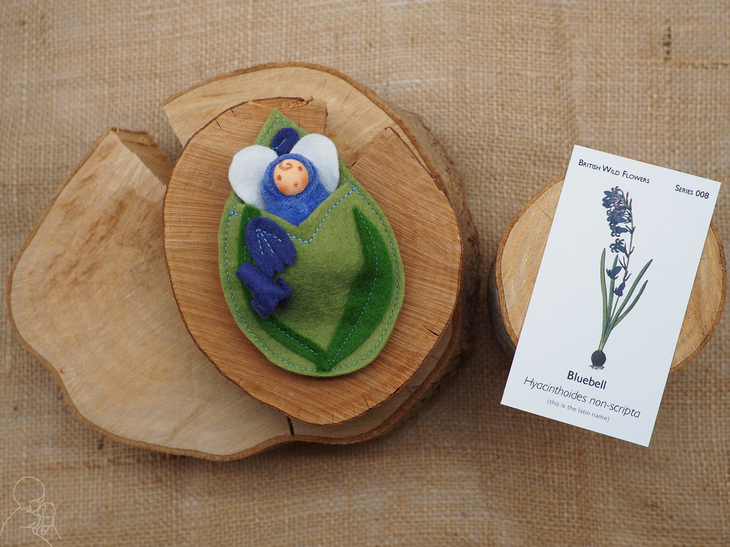 Bluebell fairy doll