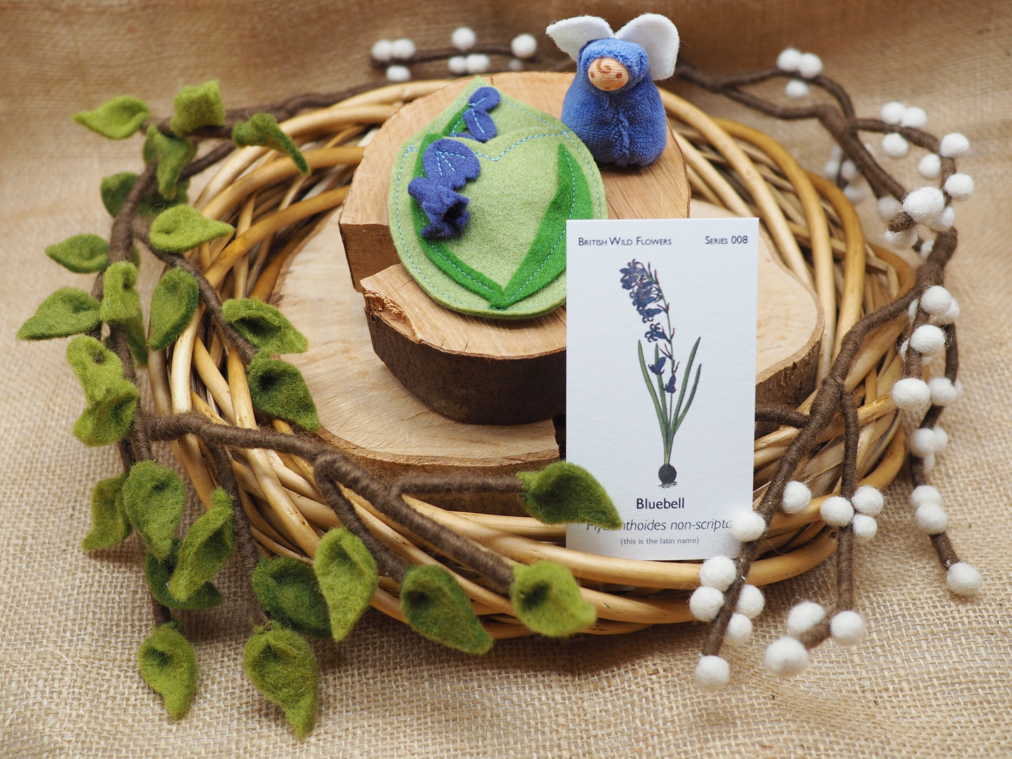 Bluebell fairy doll