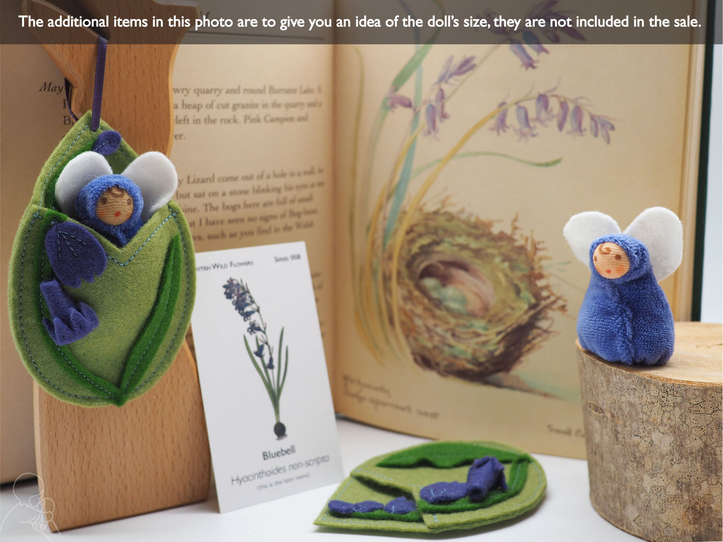 Bluebell fairy doll