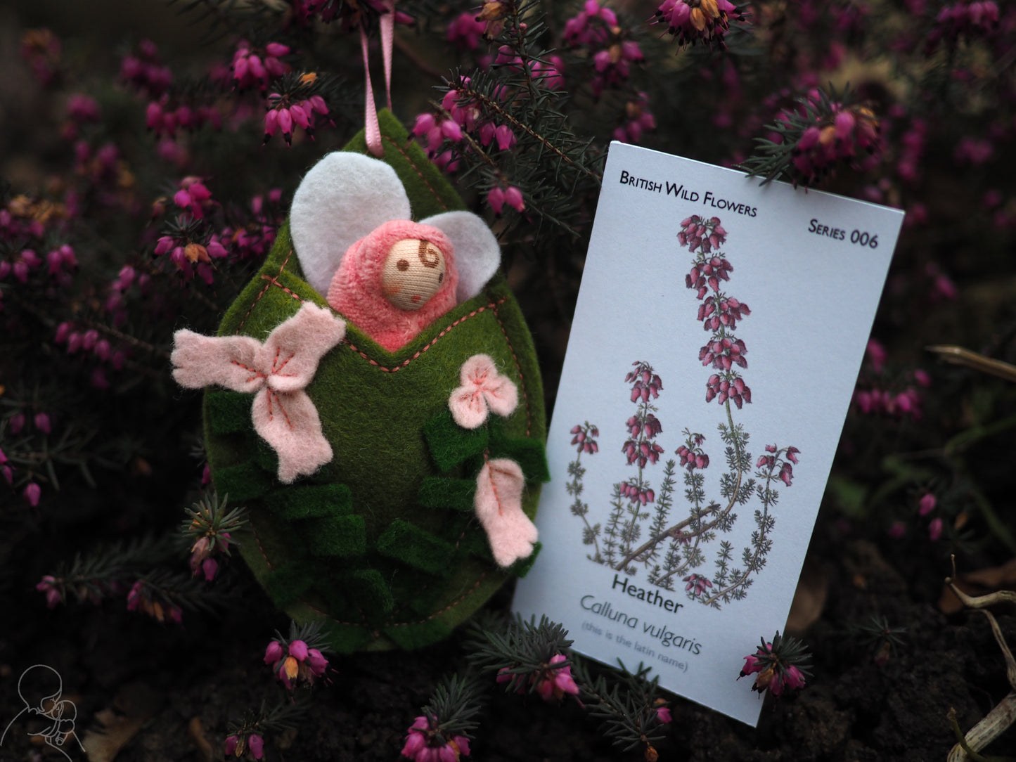 Heather flower fairy