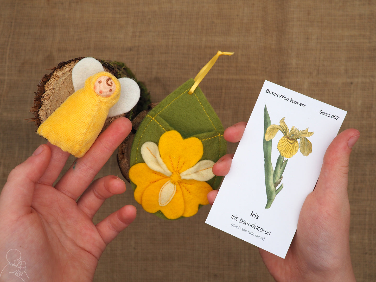 Iris fairy doll