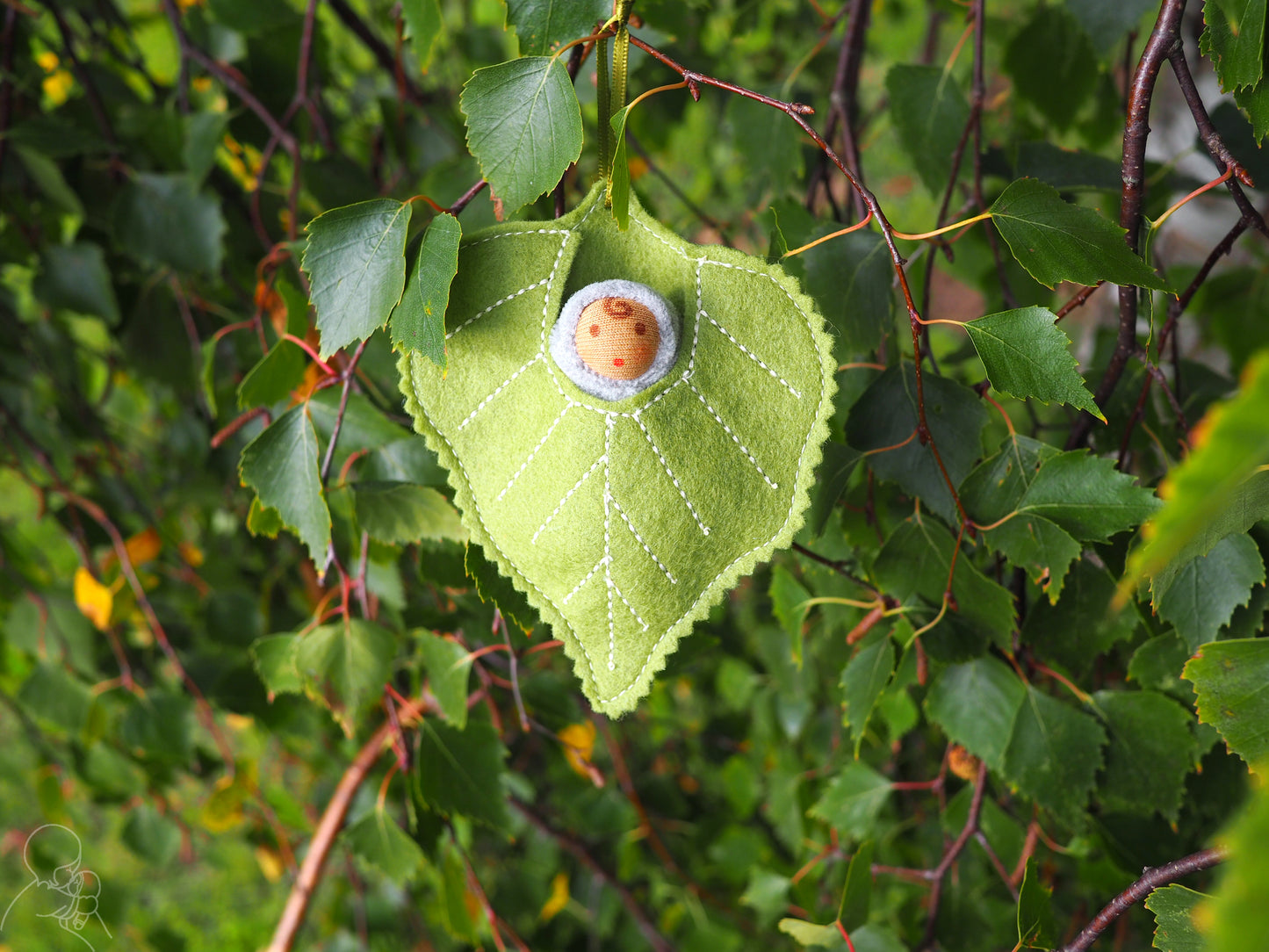 Birch leaf baby