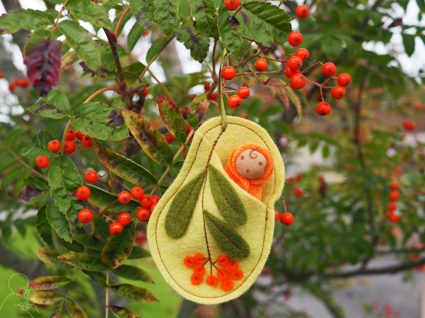 Rowan leaf baby