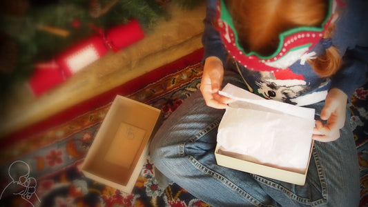 An alternative way to do Christmas giving and introduce your child to their new doll.