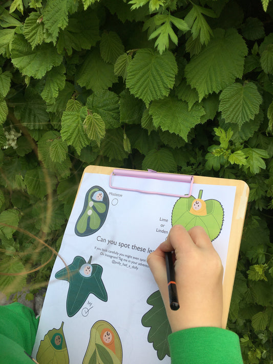 Engaging in doll play : a leaf hunt