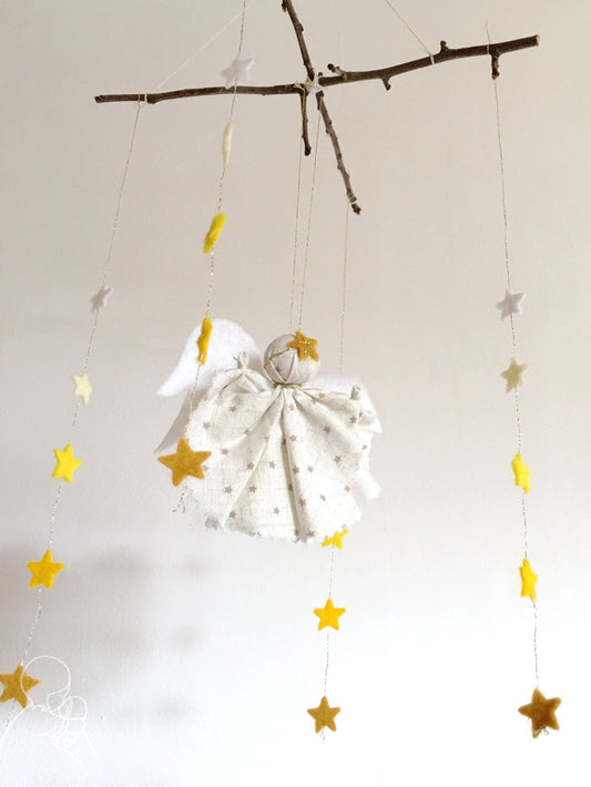 How to: make a star angel mobile!