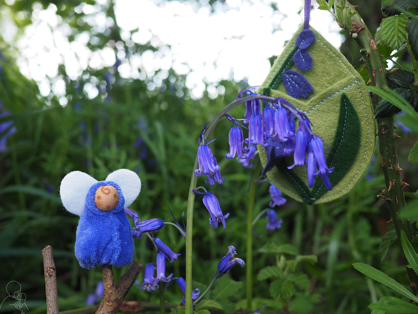 Bluebell fairy doll