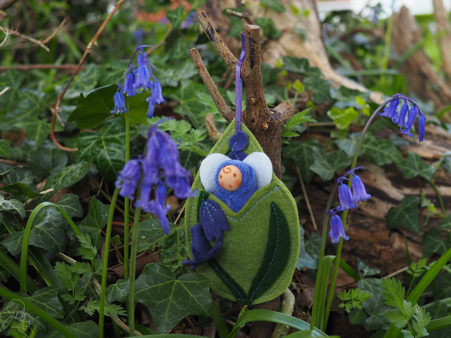 Bluebell fairy doll
