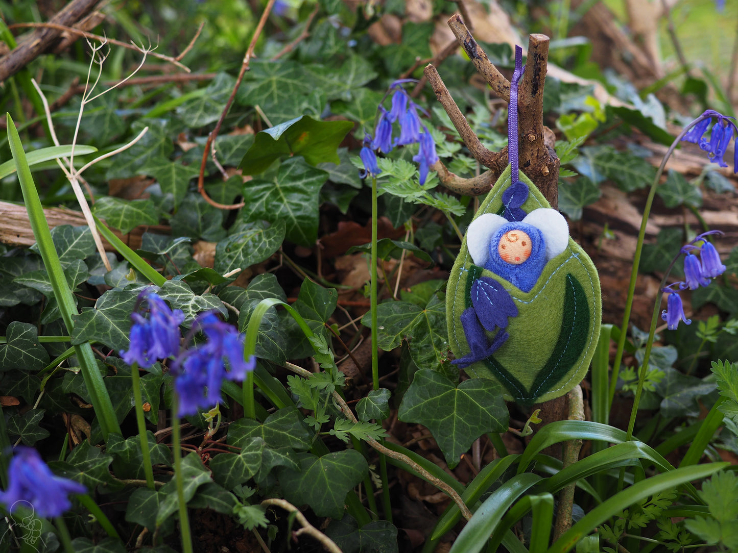 Bluebell fairy doll