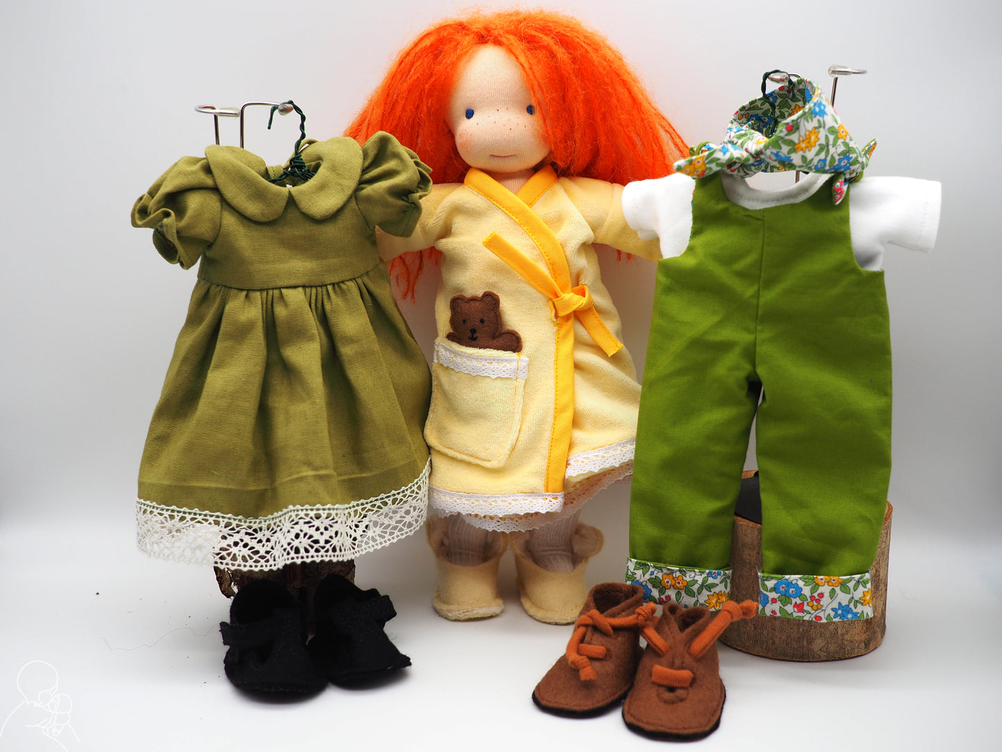 Quintessential Polly - yellow and greens